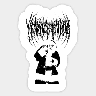 Merry Christmas GOTHIC Sticker